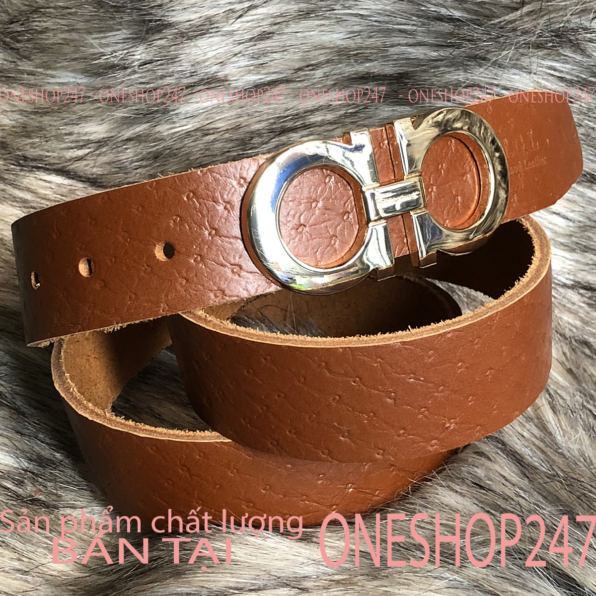 Thắt lưng nam da bò 100% minh tâm - oneshop247 a56tl