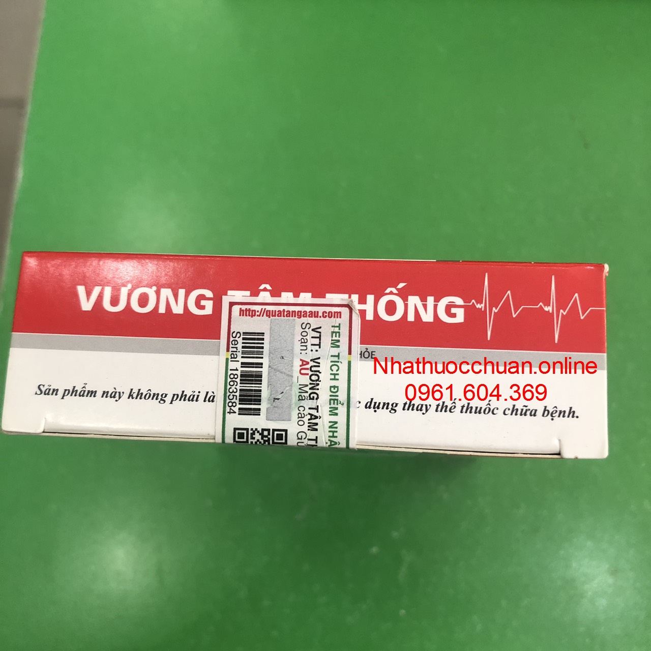 Vương Tâm Thống ( Hộp 3 vỉ * 10 viên)