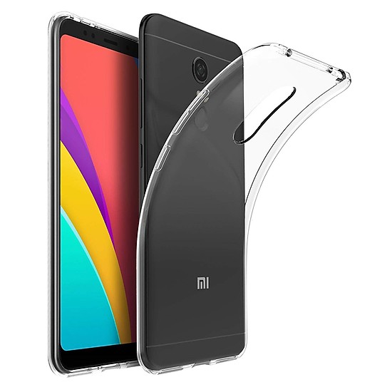 Ốp lưng dẻo trong Xiaomi Redmi 5 (Loại đẹp, chống bẩn)