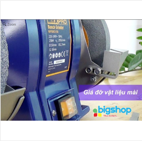 [HCM]Máy mài 2 đá Maxpro MPBBG150 (HÀNG CHÍNH HÃNG)