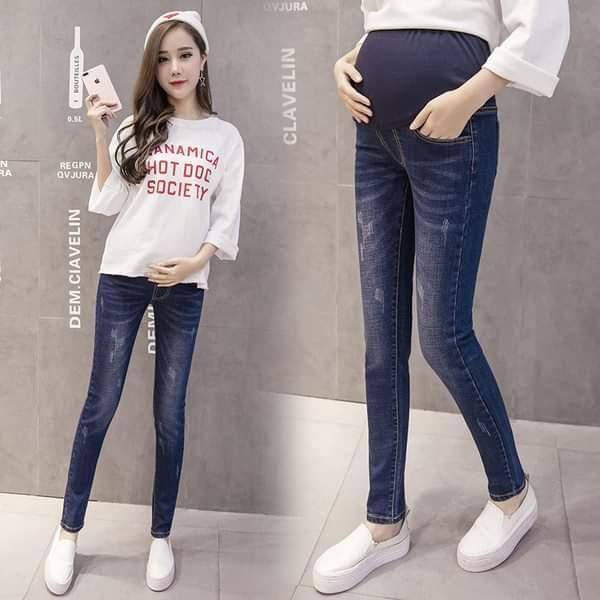 QUẦN JEANS BẦU THỜI CÔNG SỞ