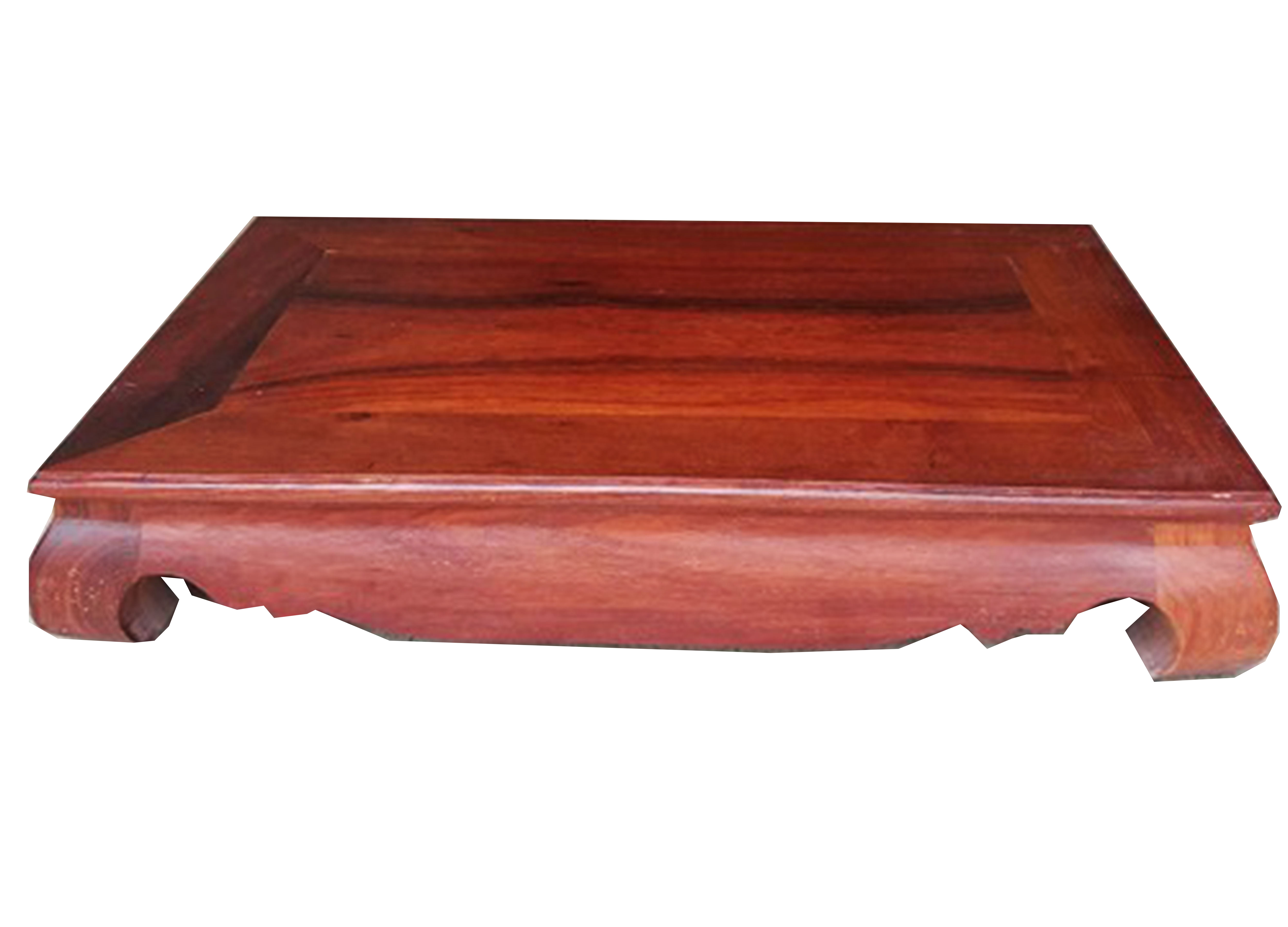 Kỷ để đồ chữ nhật gỗ hương Bàn osin gỗ bàn trà nhật bàn cơm gỗ cao 10cm