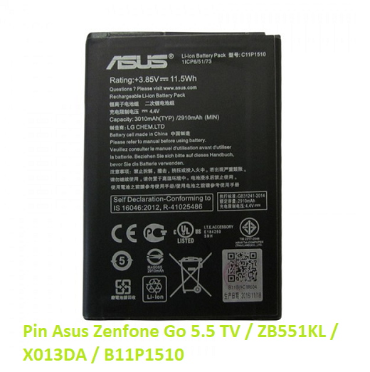 Pin Asus Zenfone Go 5.5 TV / ZB551KL / X013DA / B11P1510