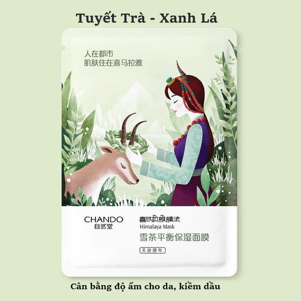 [HÀNG CÓ SẴN] MẶT NẠ CHANDO - Set mix 20 mask