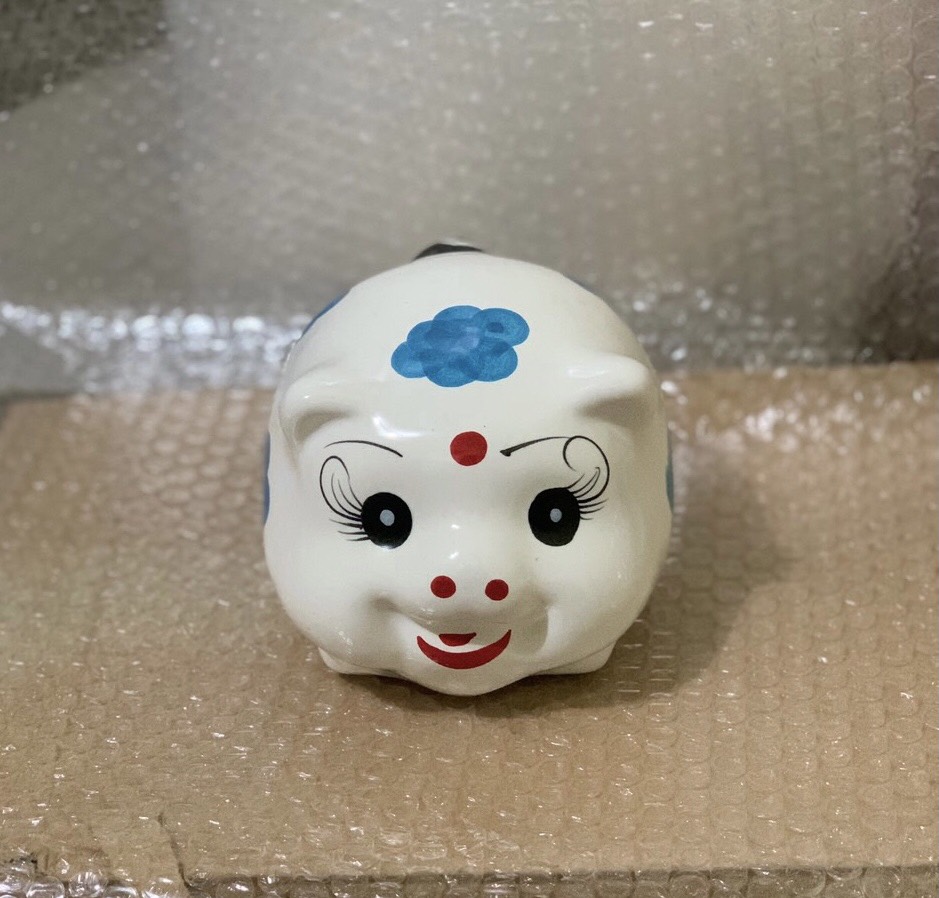 Lợn sứ. Heo sứ tiết kiệm