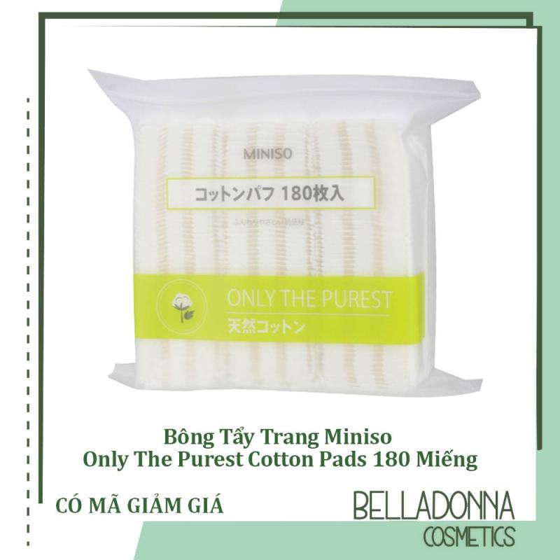 [HCM]Bông Tẩy Trang Miniso Only The Purest Cotton Pads 180 Miếng nhập khẩu