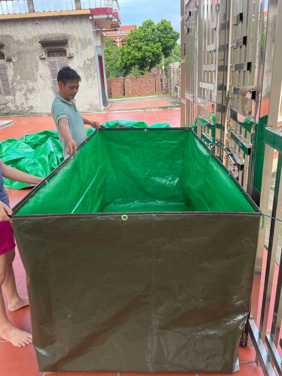 Bể bơi, bể cho trẻ tắm, bể bạt đa năng