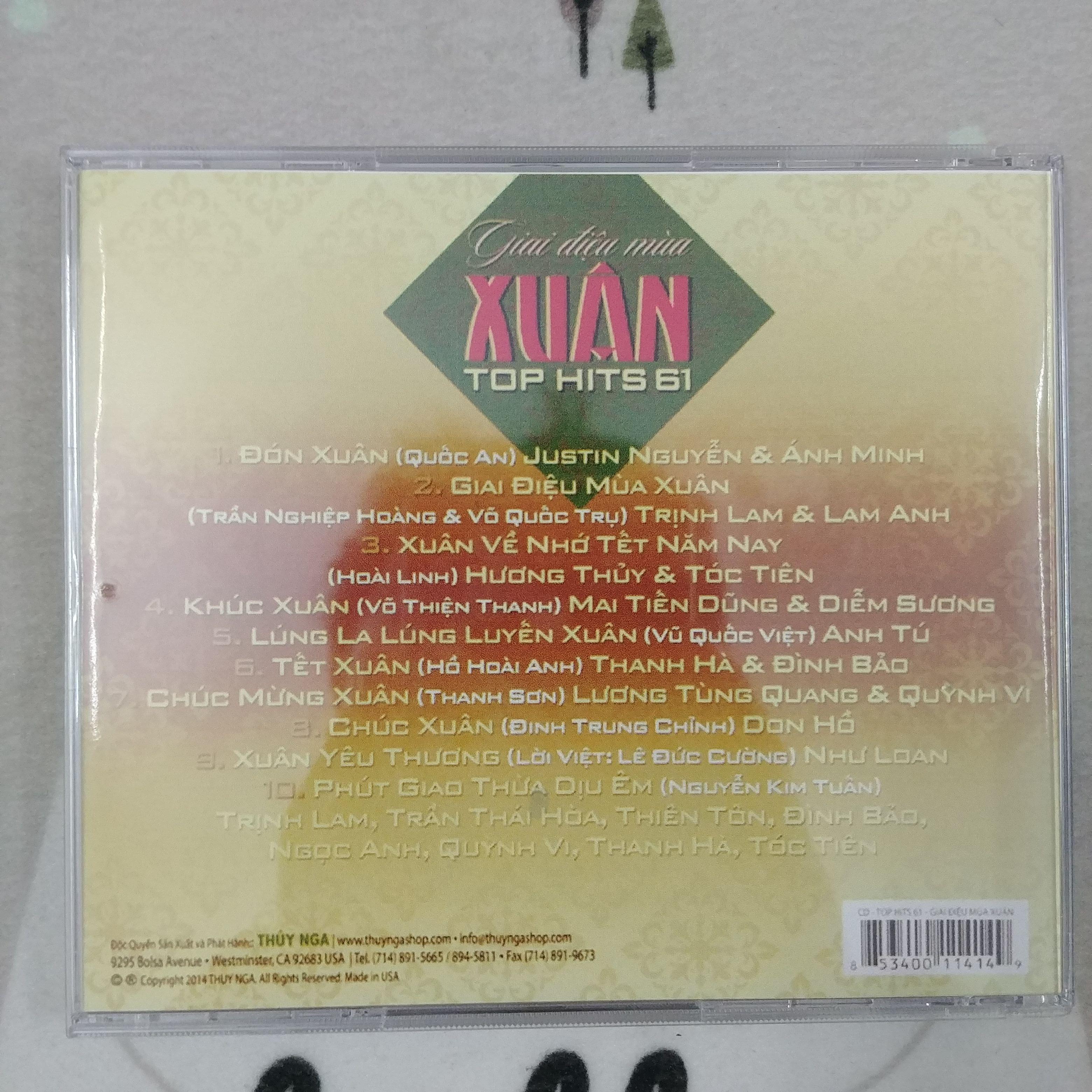 [HCM]CD Gia Điệu Mùa Xuân - TopHit61