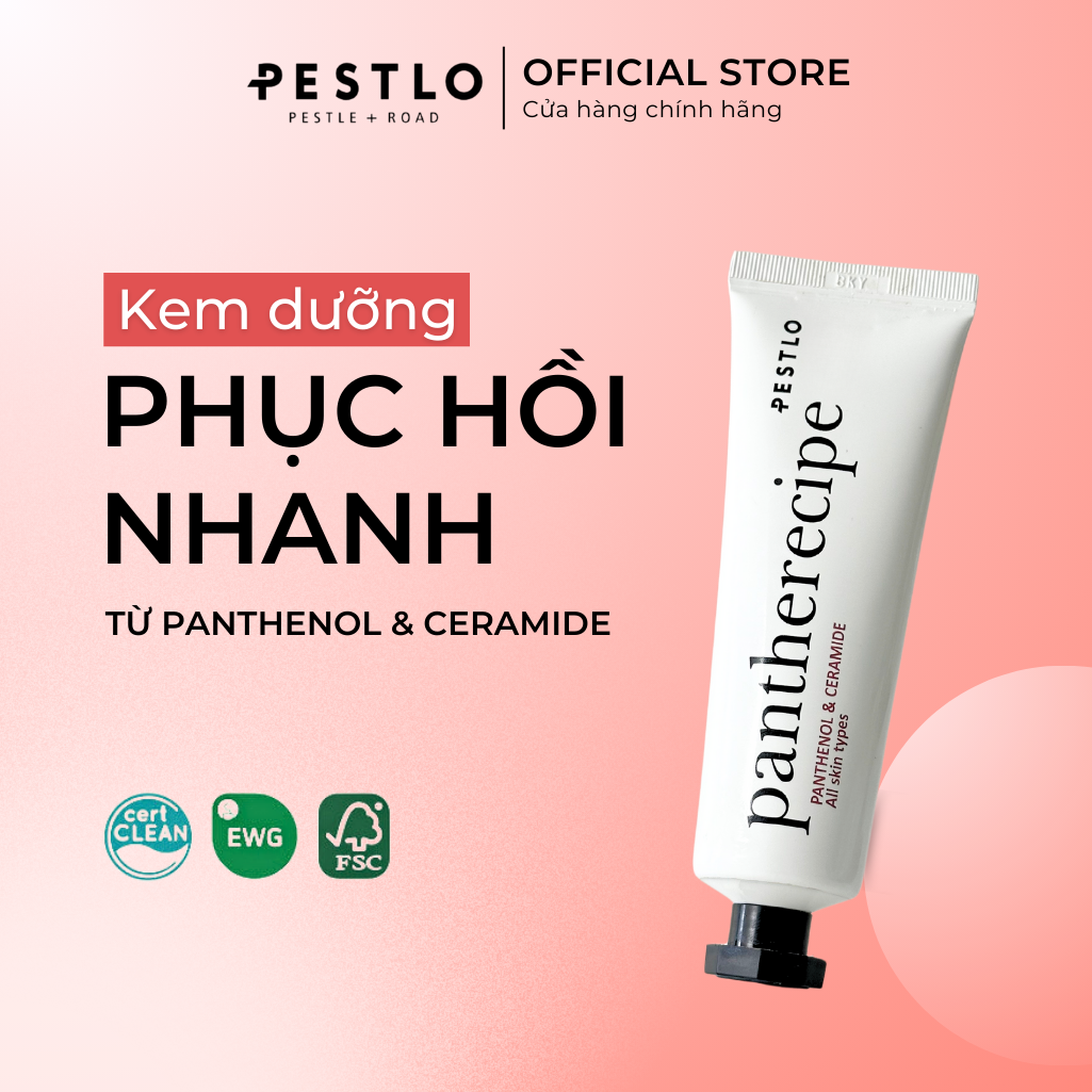 Kem dưỡng ẩm PESTLO Panthenol & Ceramide