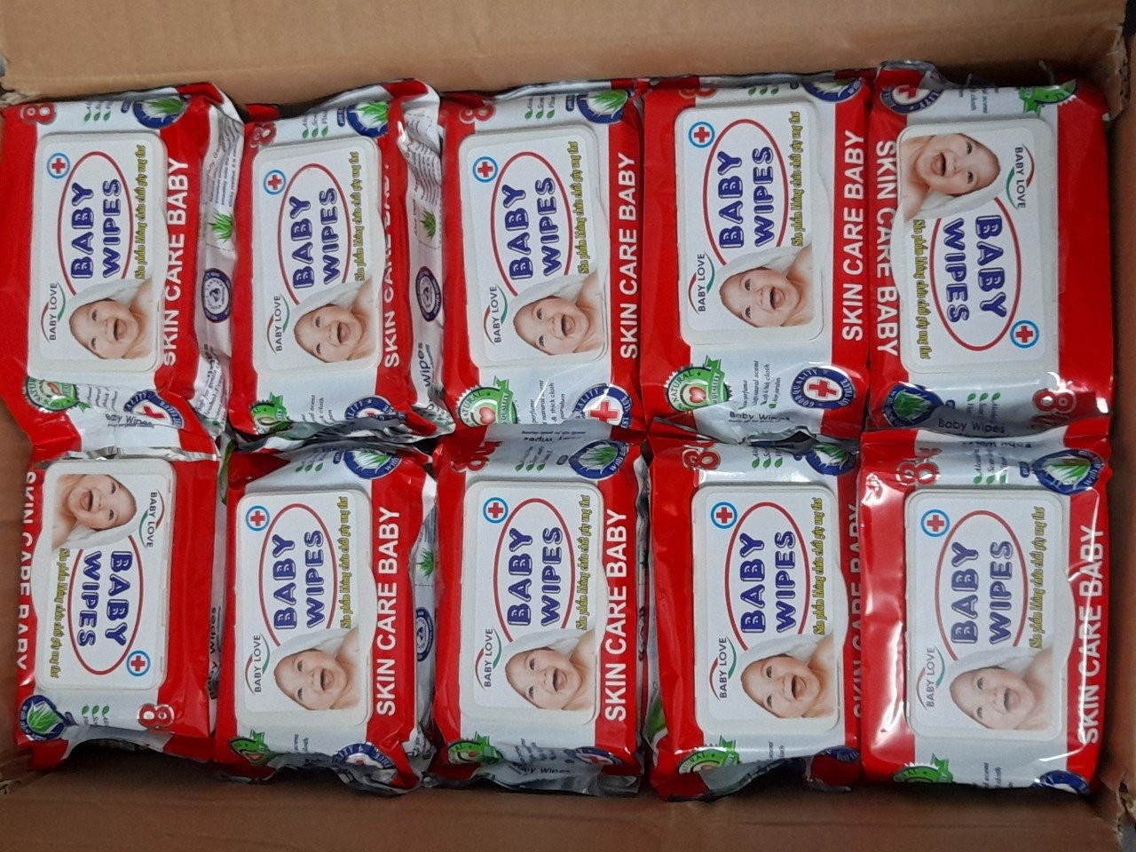 Khăn giấy Ướt 80 tờ Baby Wipes
