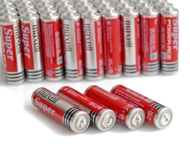 [HCM]Vĩ 4 cục pin tiểu Maxell AA
