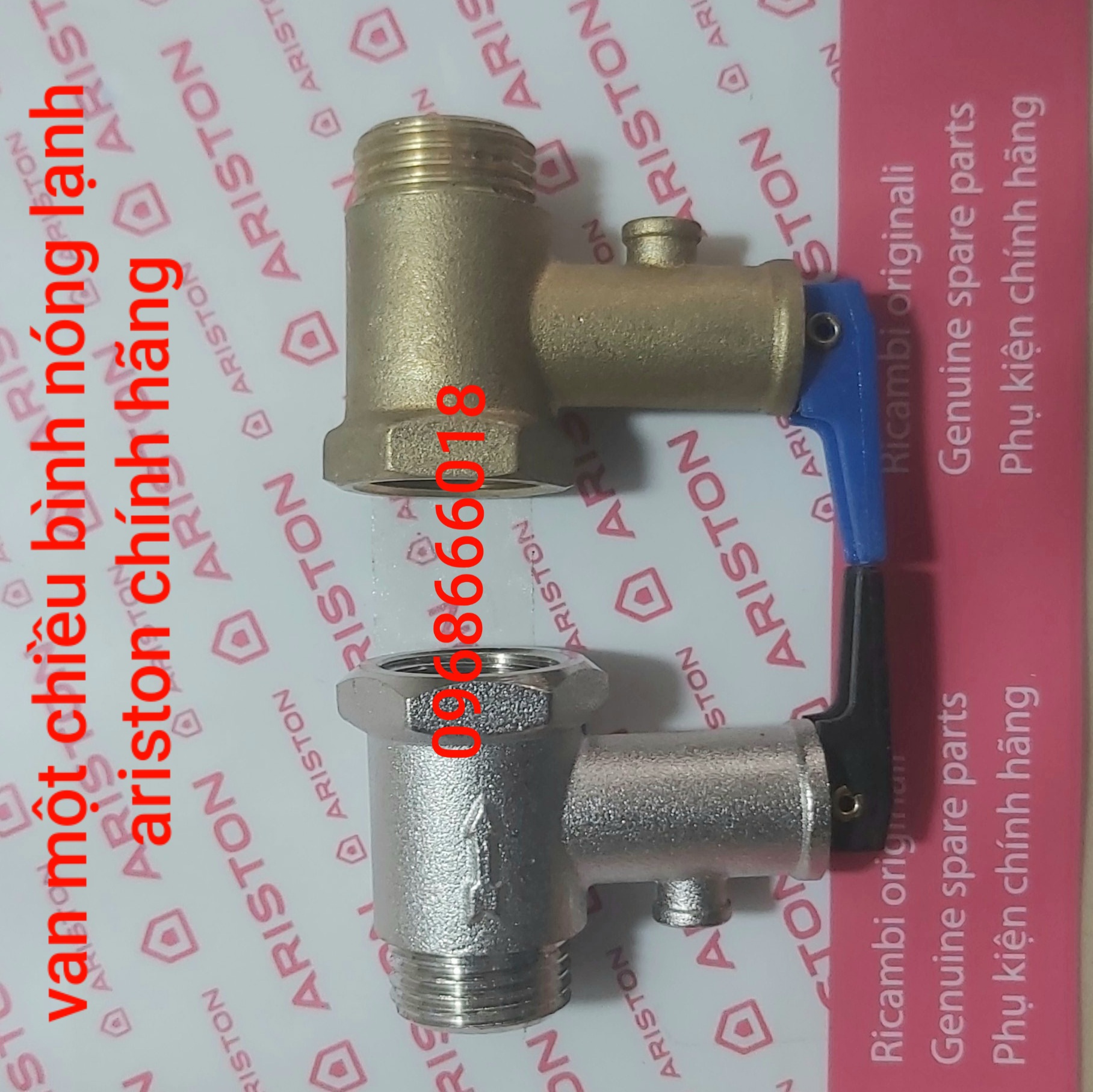 Van một chiều bình nóng lạnh Ariston