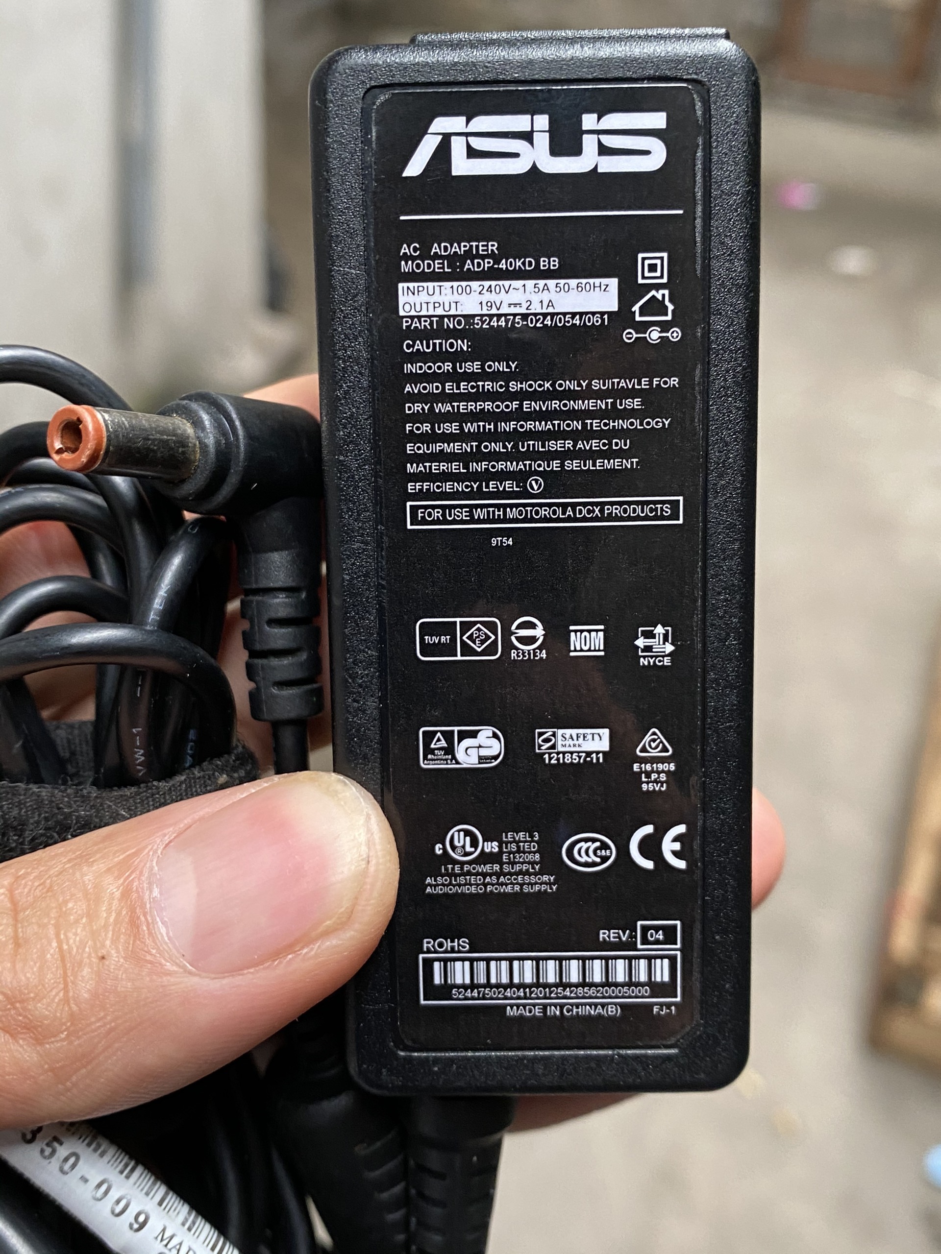 Adapter sạc màn hình Asus 19v