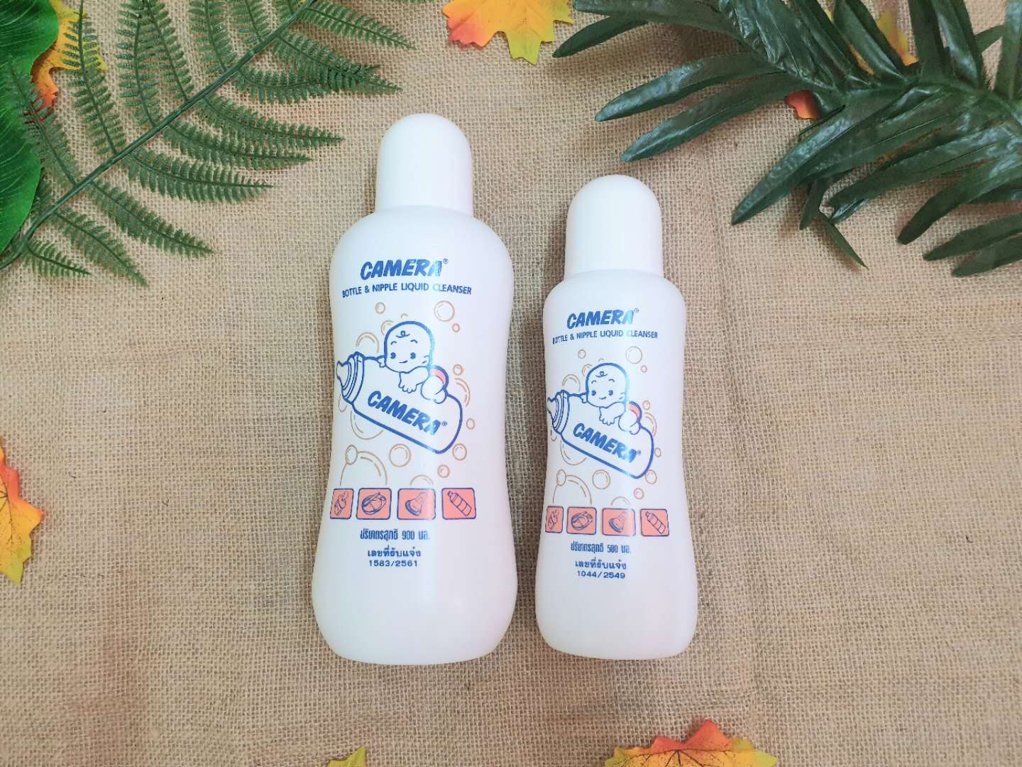 Nước rửa bình sữa và núm vú camera Thái Lan 900ml