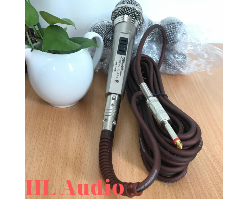 Micro có dây cao cấp tomahawk - hàng nhật chính hãng - hl audio