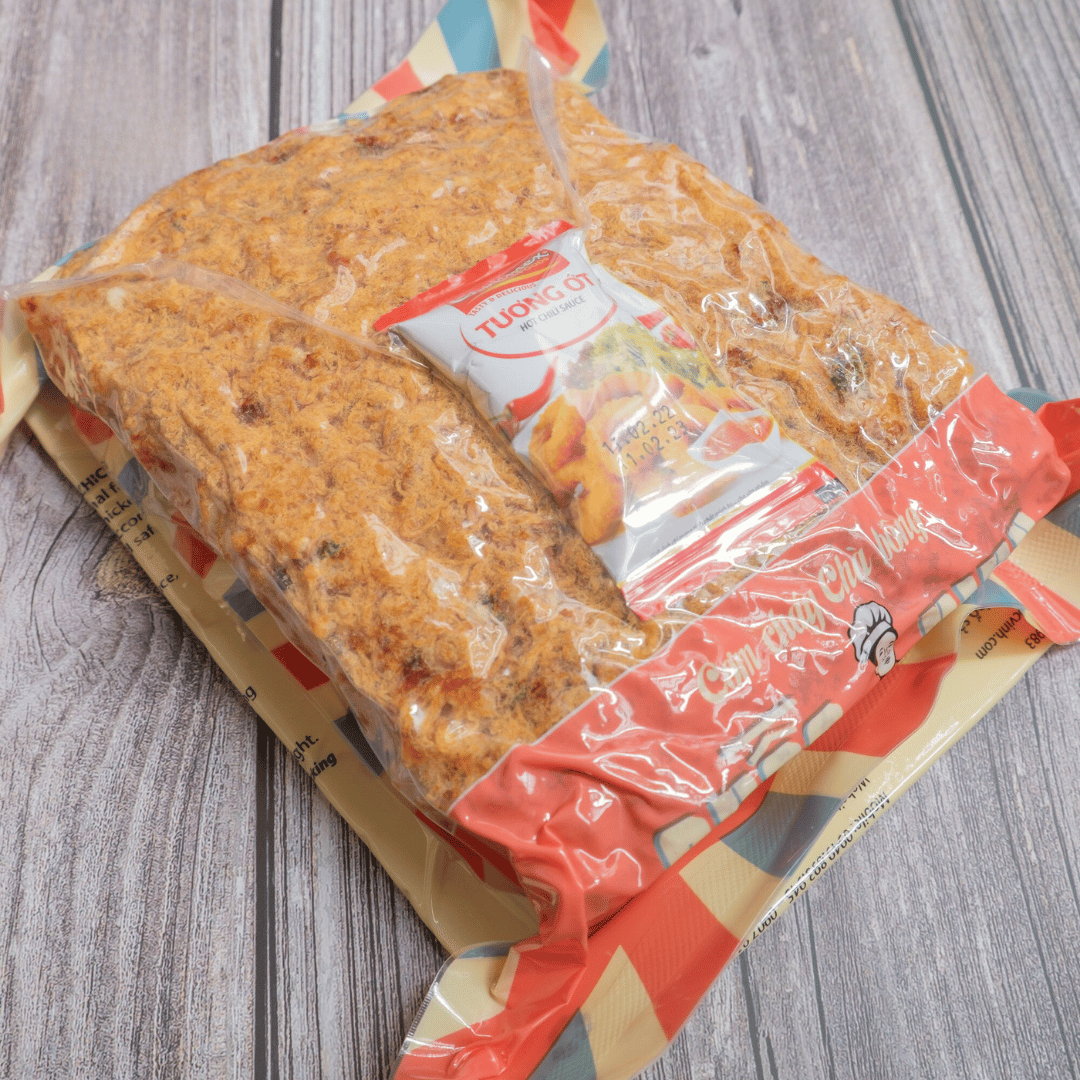 Cơm cháy chà bông Quốc Vinh - Vị Vừa loại 250g/gói