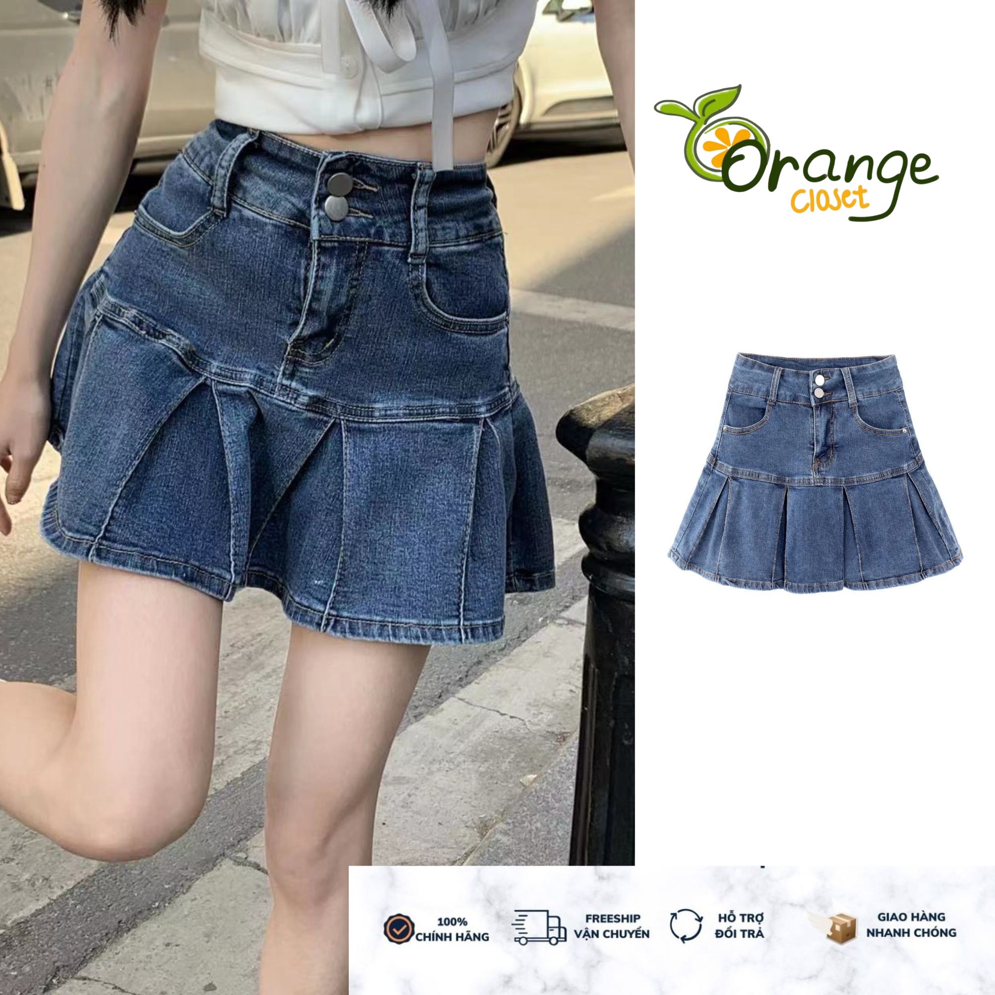 Quần giả váy Quảng Châu 3 nút Màu Nâu Size M  ChibellQ5002335561821638480L14  Chibell