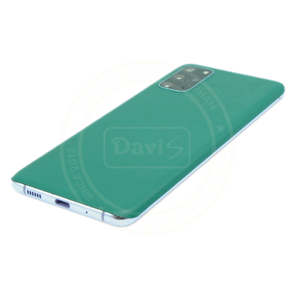 Leather skin for Blackberry Q20 Classic -Davis (Blue)