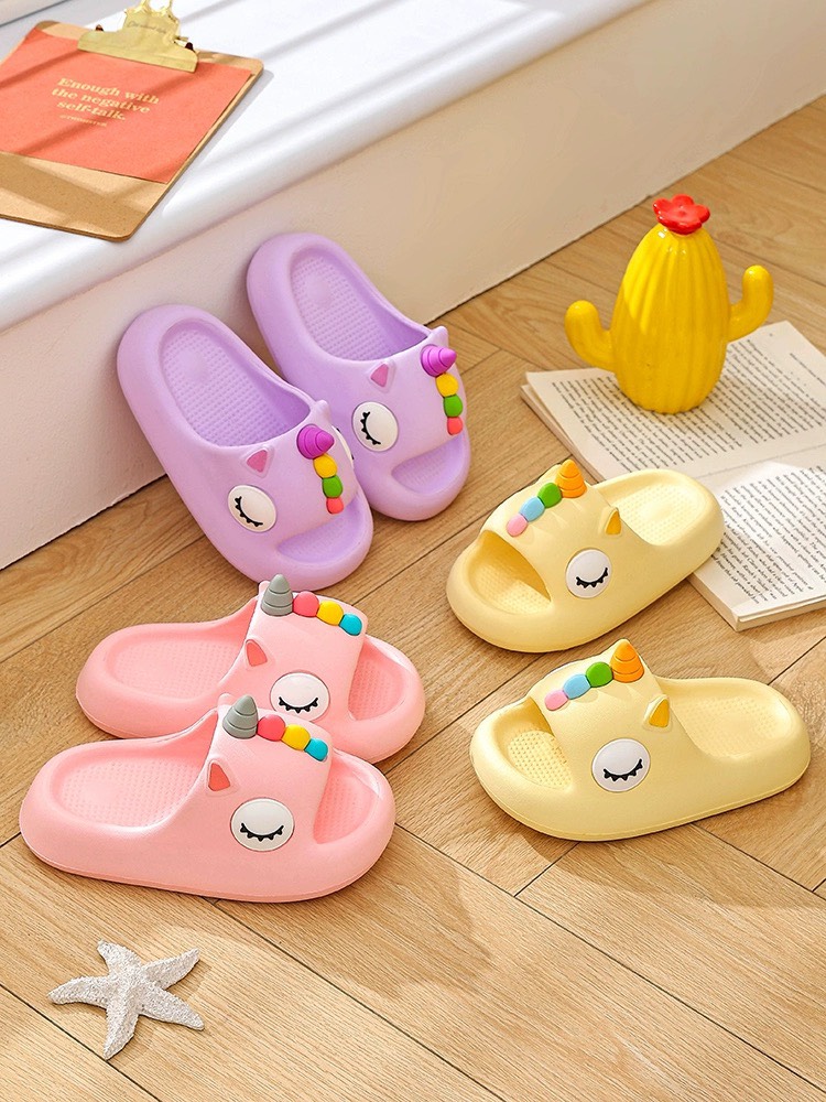 Dép bánh mì cho bé trai bé gái hình ngựa Pony siêu dễ thương mềm êm chân bé