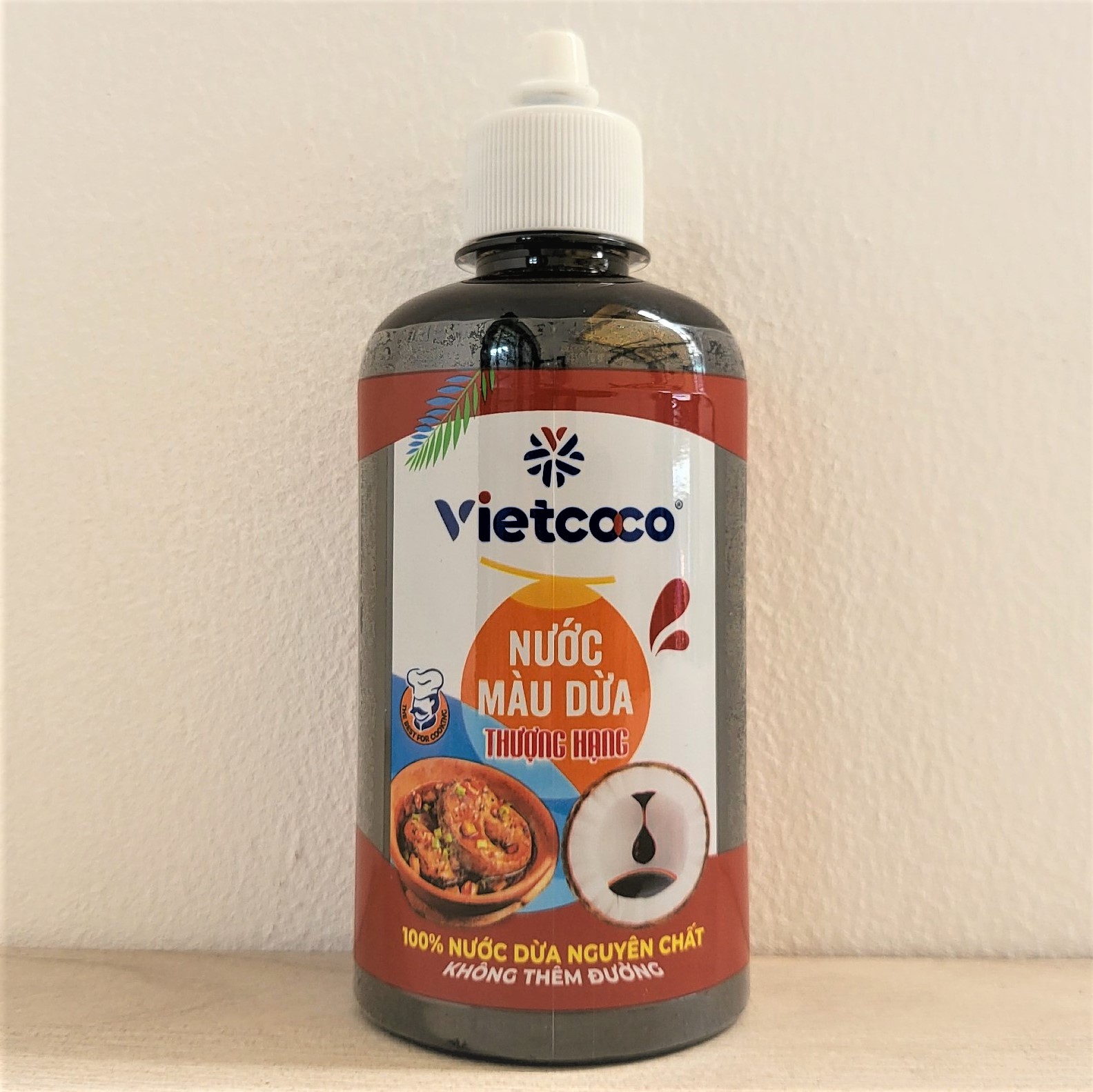 Vietcoco nước màu dừa thượng hạng coconut caramel sauce