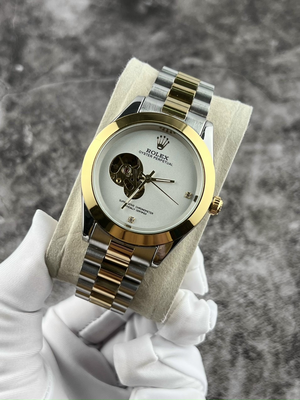 rolex oyster perpetual skeleton