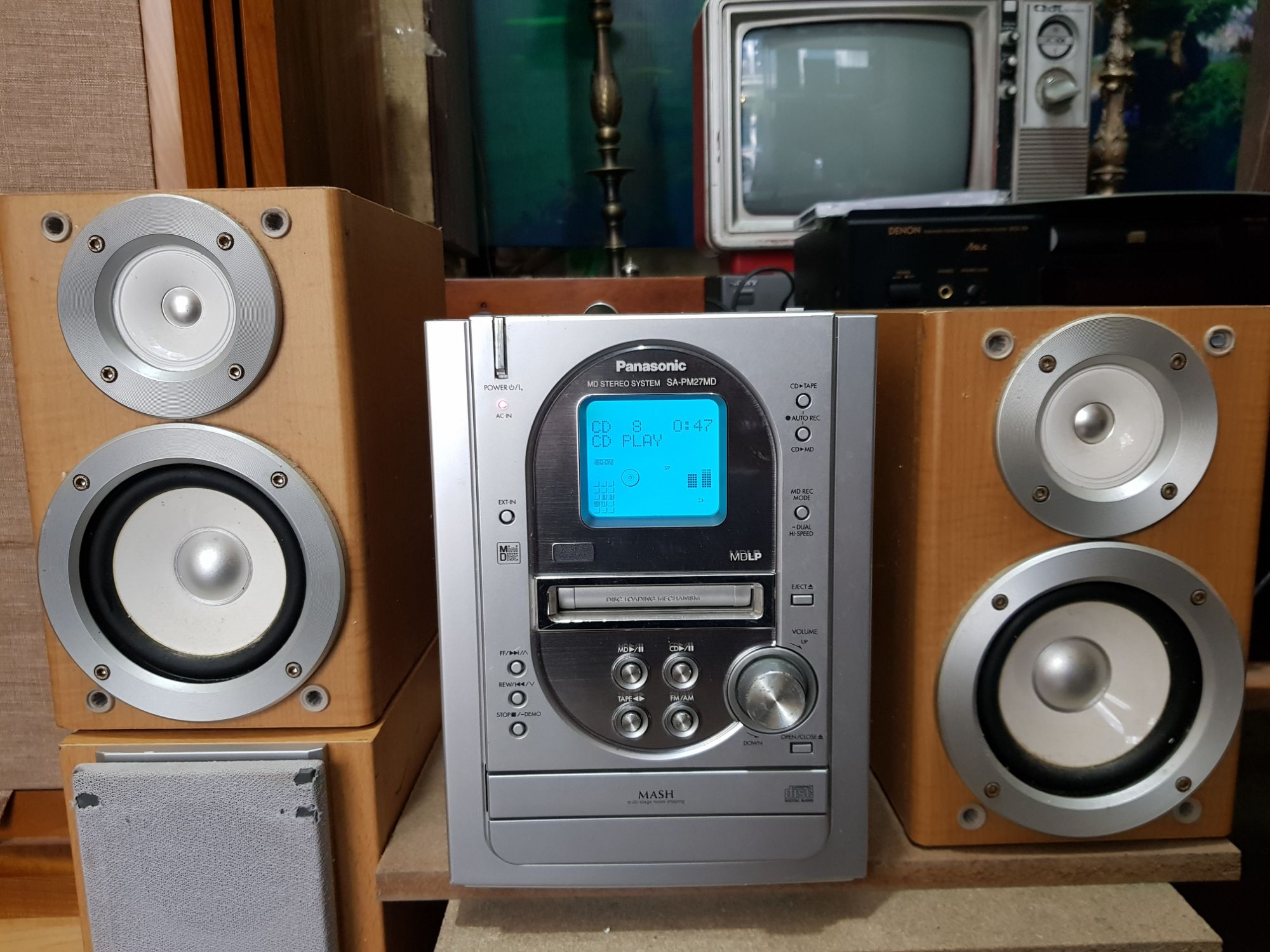 Dàn mini Panasonic SA-PM27MD
