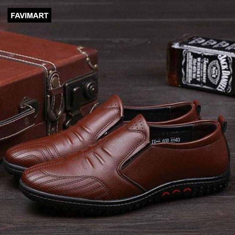 FAVIMART FA5229-Giày lười da nam thời trang công sở