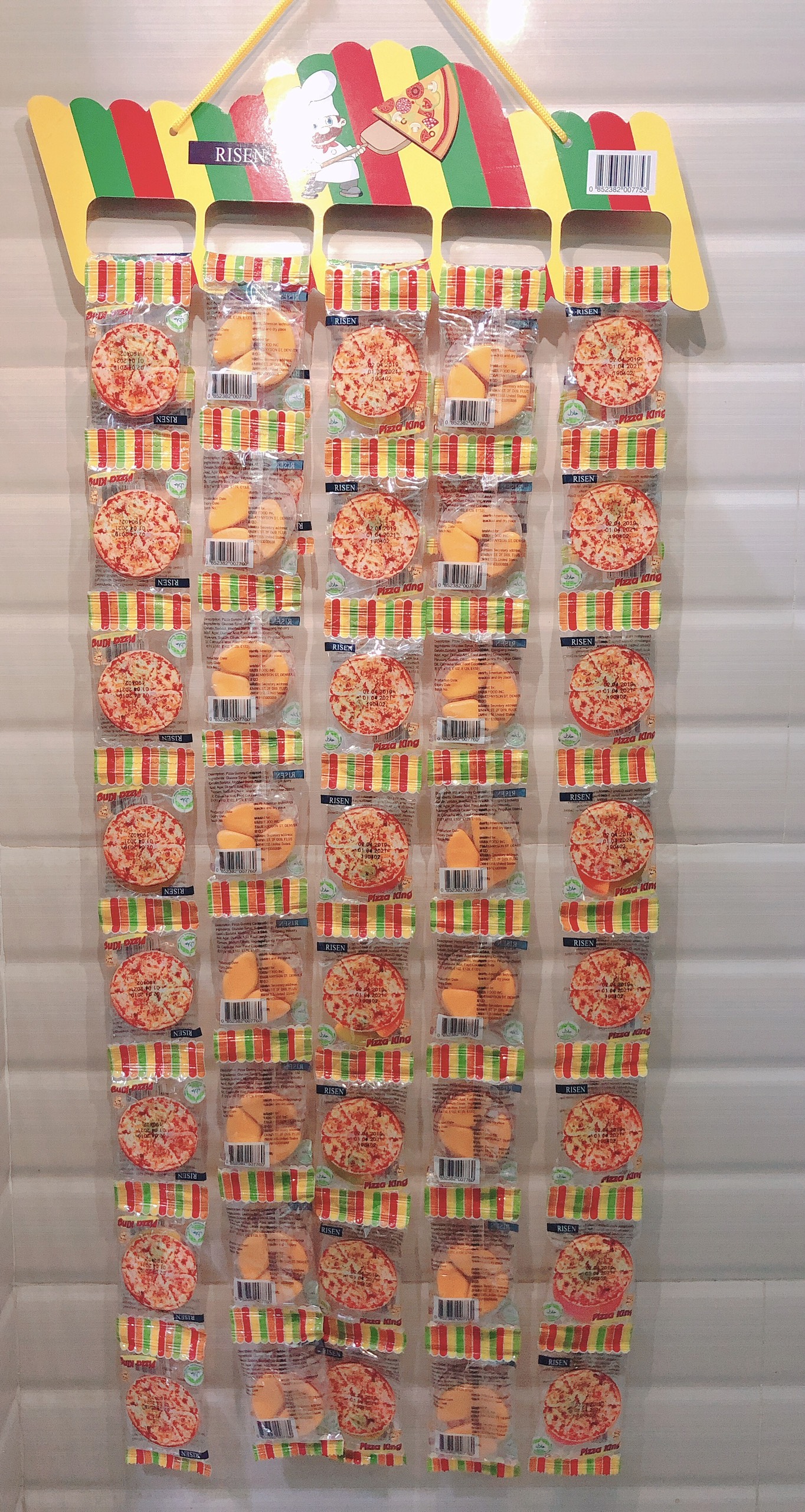 [HCM]50 Gói Kẹo Dẻo Risen Pizza Mỹ