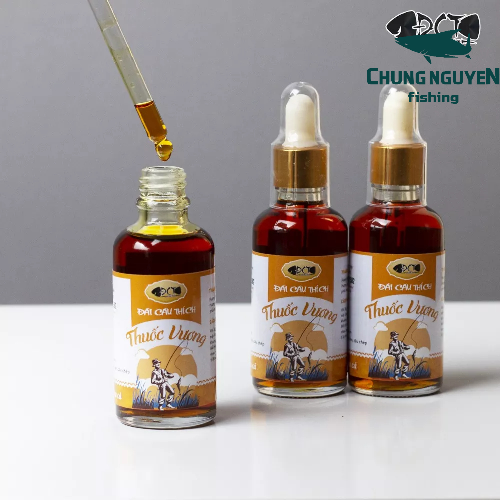 Hương liệu câu trắm đen - thuốc vương chiết 5ml dùng thử