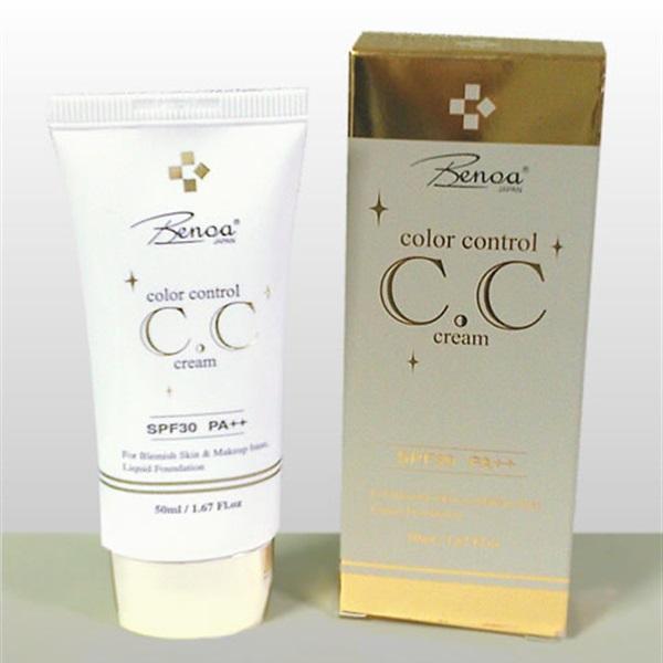 Kem Nền Chống Nắng Benoa CC Color Control