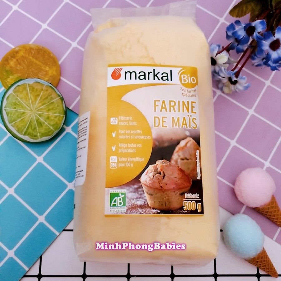 [HCM]Bột Bắp Hữu Cơ Markal 500Gr