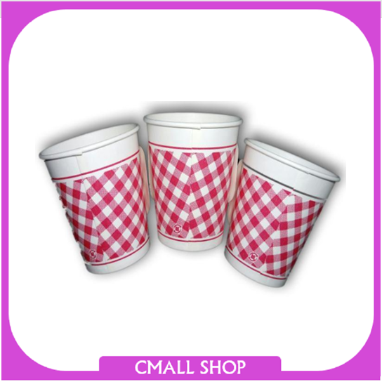 Combo 500 ly giấy (Cốc Giấy) Hàn Quốc 5OZ 180ML - Nhiều Màu