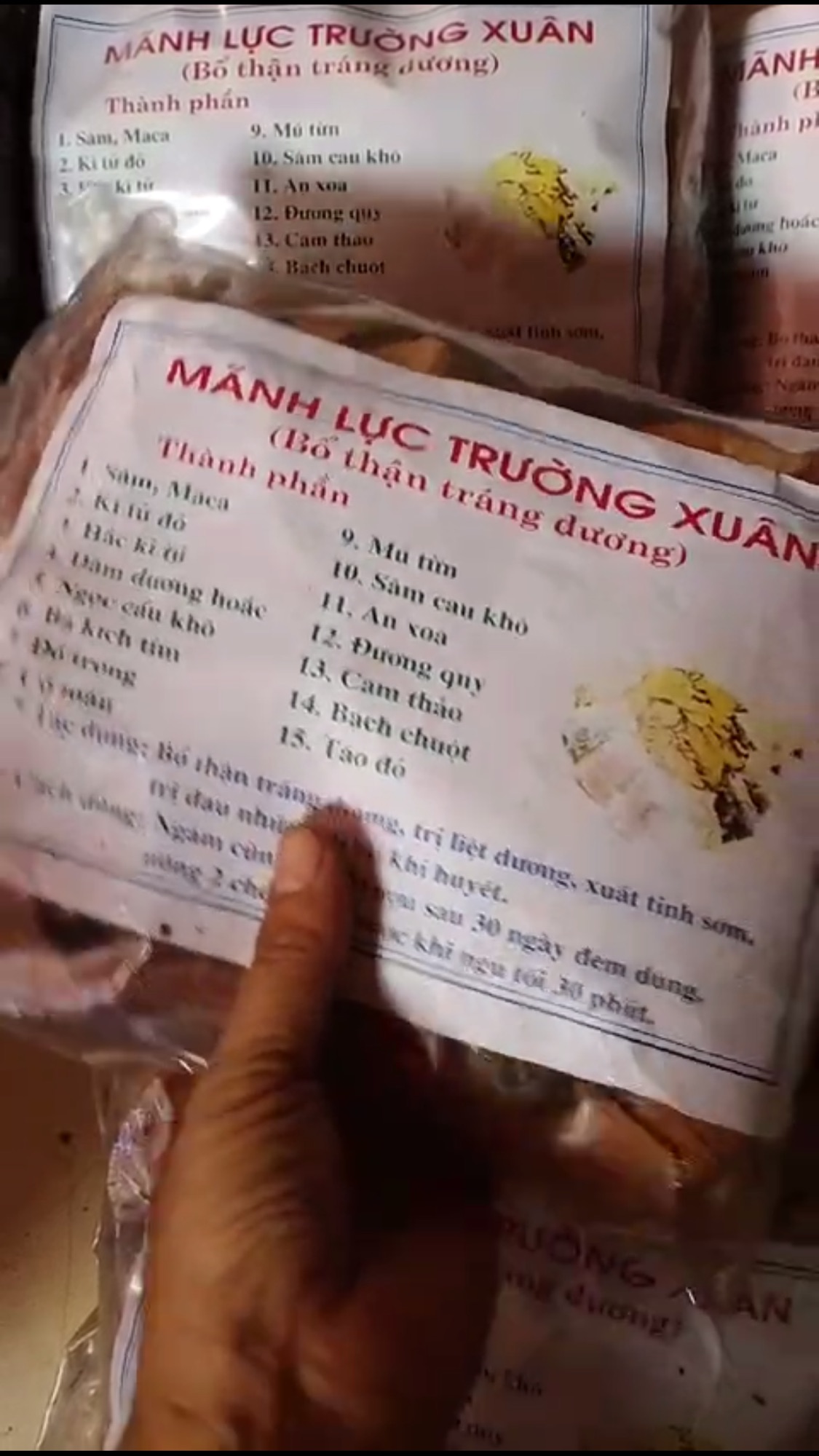 MÃNH LỰC TRƯỜNG XUÂN CUNG(200k/1kg)gói