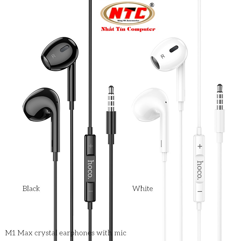 Tai nghe nhét tai hoco m1 max cổng 3.5 - nhất tín authorised store