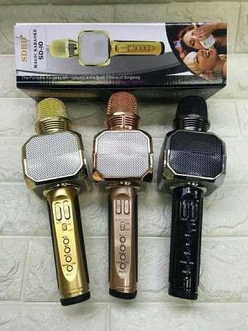 Mic karaoke , micro bluetooth , mic hát karaoke , micro karaoke bluetooth , micro bluetooth karaoke , mic hát kèm loa SD10  âm thanh cực hay ( hat karaoke tren dien thoai ) bán buôn bán lẻ tại shop khohanggiare.vn