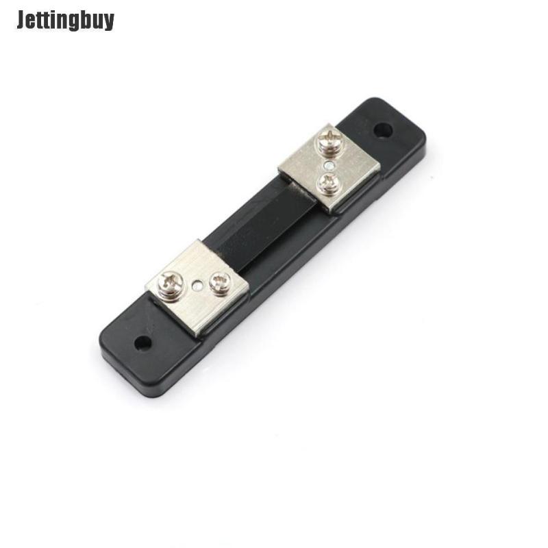 Jettingbuy 1PC 50A 75mV Bộ Chia Dòng Điện Một Chiều FL-2 Điện Trở Shunt Cho Bảng Điều Khiển Ampe