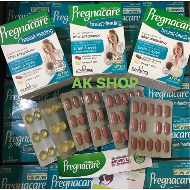 Vitamin Pregnacare Breast-Feeding Hàng Uk