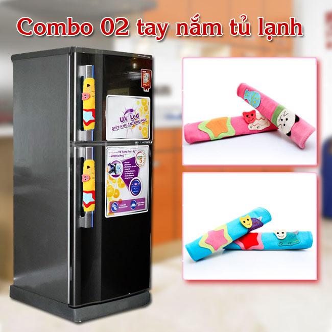Tay nắm tủ lạnh, dụng cụ bao tay cầm tủ lạnh - tiện dụng