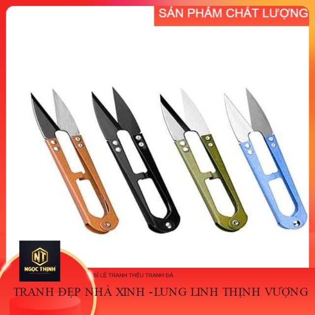 Kéo cắt chỉ thừa dùng trong tranh thêu chữ thập