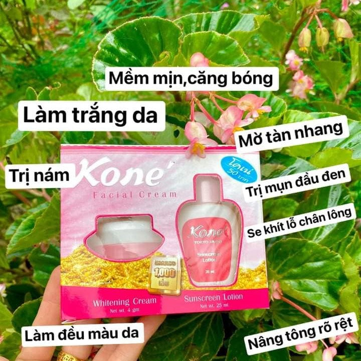 Kem kone thai lan trắng da