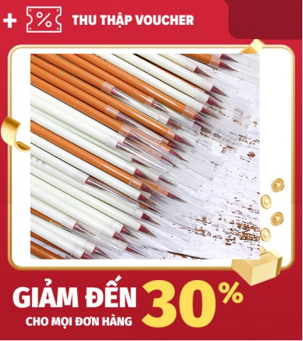 Cọ thư pháp Tiểu hồng mao