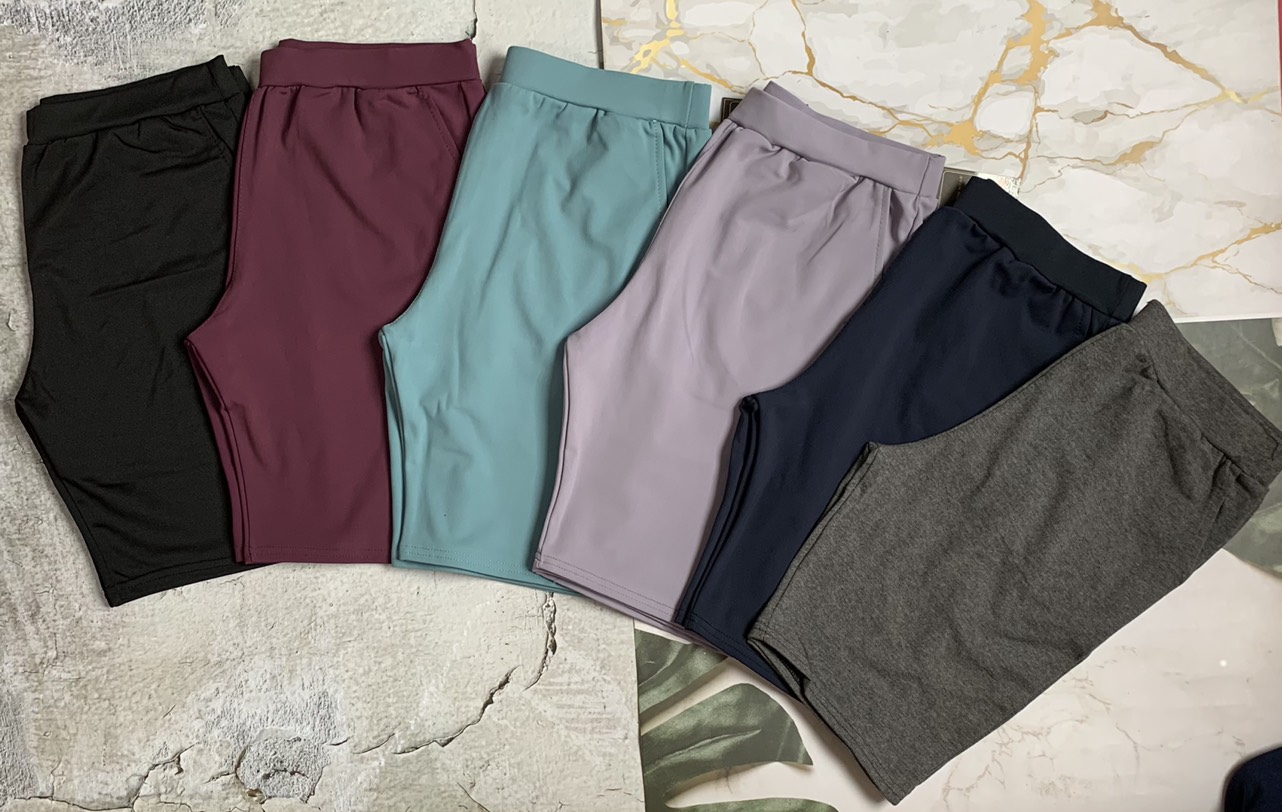 Quần short ngố nữ thun 4 chiều mềm mịn