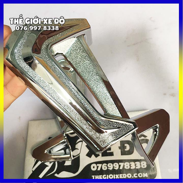 ốp gác chân sau sirius xi mạ crom