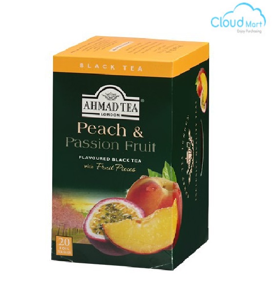 Trà Ahmad Peach & Passion( 40g*20 túi) - Nguyên Liệu Pha Chế - Cloud Mart