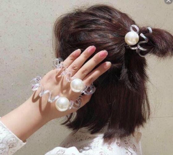 Kẹp tóc hàn quốc 5 chi tiết dễ thương