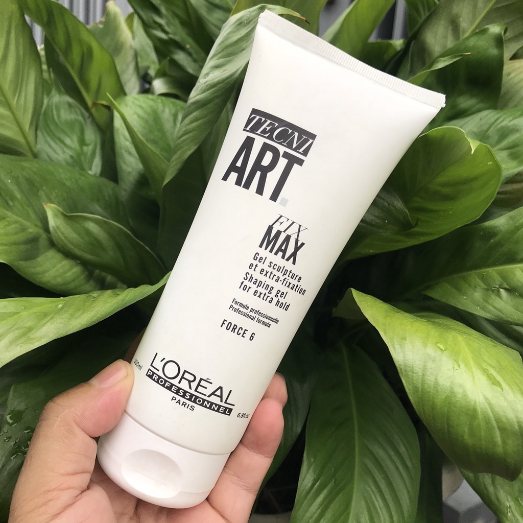 Gel định hình siêu cứng TECNI.ART FIX MAX L'oreal (Độ cứng: 6) 200ml ( NEW 2019)