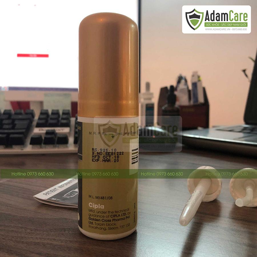 Thuốc mọc râu Minoxidil 10% Tugain