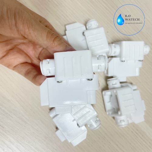 Van áp cao máy lọc nước nối nhanh dùng cho máy RO , van áp cao 24v