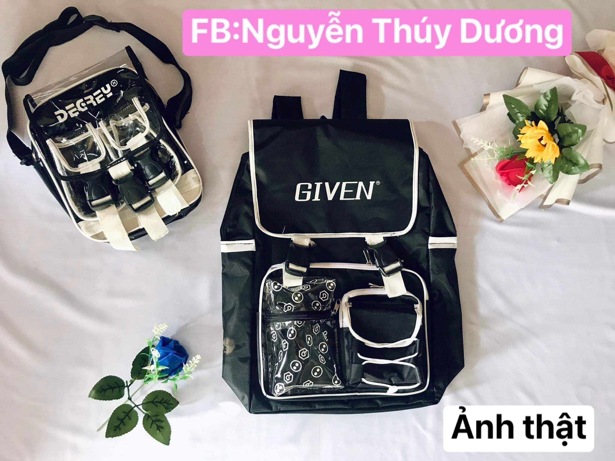 BALO GIVEN VẢI DÙ