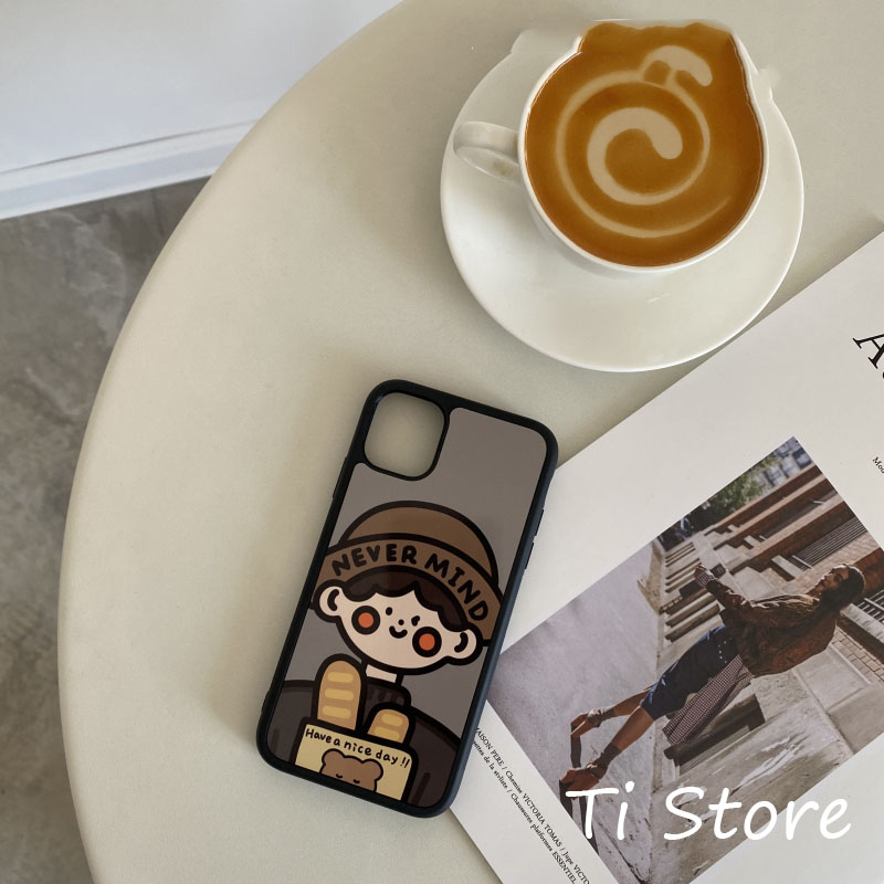 [HCM]Ốp Lưng Boy Bread iPhone | Từ 6 đến 12 Pro Max | [ TI STORE ]